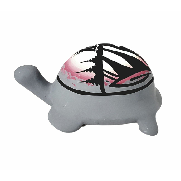 Unique Hand-Made Vintage Native American Turtle Earthenware Figurine - Picture 6 of 8
